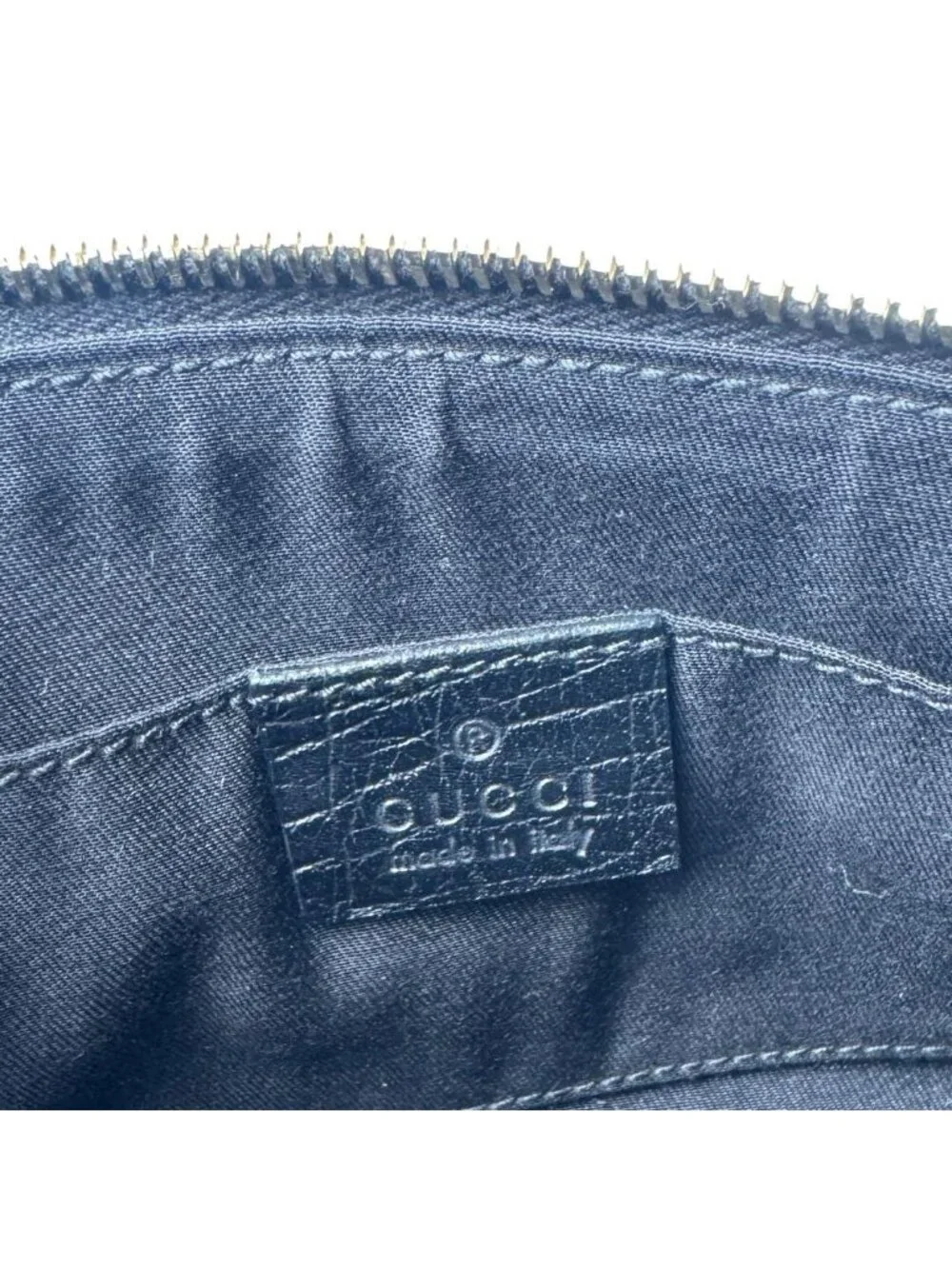 Gucci GG Canvas Pouch Sherry Line Charm
